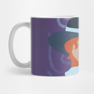 Illustrated Teen Witch T-Shirt with Background Mug